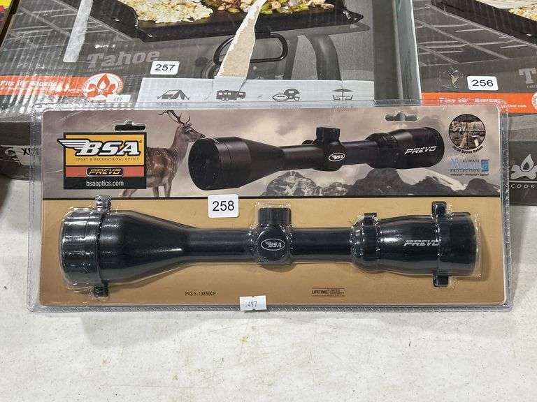 NEW BSA 3.5-10X50 RIFLE SCOPE