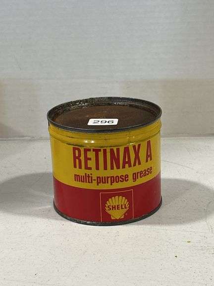 SHELL RETINAX A GREASE POUND CAN - FULL