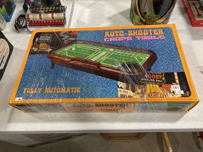 AUTO-SHOOTER CRAPS TABLE