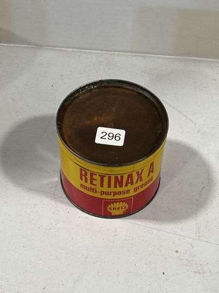 SHELL RETINAX A GREASE POUND CAN - FULL