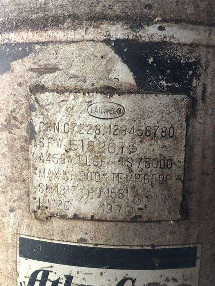 ATLAS COPCO UPRIGHT AIR COMPRESSOR