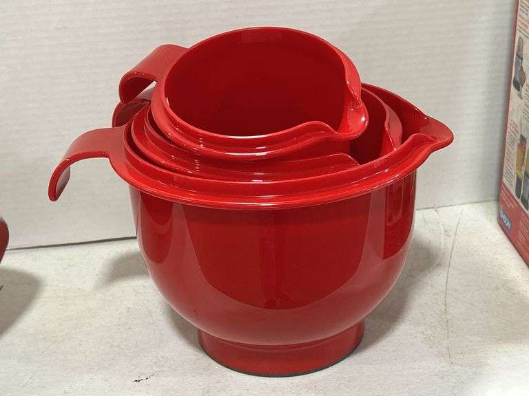 GUZZINI MIXING BOWL SET - MADE IN ITALY