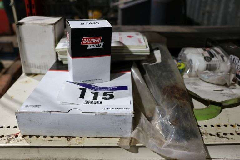 FILTERS, ZIP TIES, TAPES, FUNNEL, RUBBER GLOVES ETC.