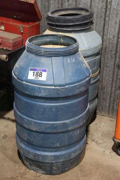 2 BARRELS OF WOOD SHAVINGS