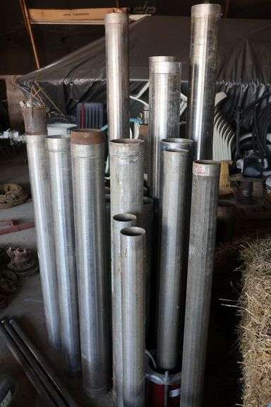 GROUP OF ASSORTED WELL SCREENS
