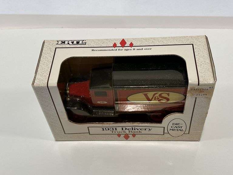 ERTL V&S 1931 DELIVERY TRUCK BANK - 1/25