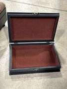 2 SMALL STORAGE BOXES & TAROT CARDS