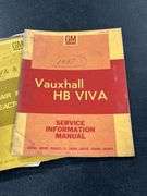 3 - 1967 & 1 -1968 GM VAUXHALL SHOP MANUALS