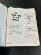 3- 1970 & 2 - 1971 CHEVROLET FISHER BODY SERVICE MANUALS