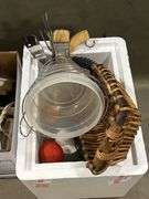 3 BOXES OF ASSORTED KITCHEN ITEMS
