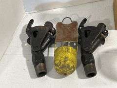 2 VAPORTIGHT GLOBES, CAST FUEL NOZZLES & VISCOSIMETER