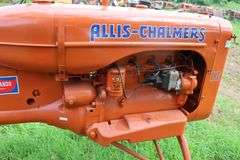 ALLIS CHALMERS 'B' ON STEEL TRACTOR
