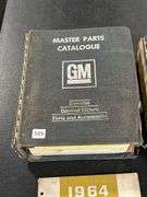 1964 & 1965 GM PARTS CATALOGUES & 1964 GM RADIO SERVICE MANUALS