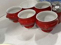 EMILE HENRY BOWLS & SALT & PEPPER SHAKERS