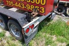 1977 HOMEBUILT TANDEM AXLE WATER TRAILER