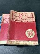 5 - 1964 BUICK SERVICE MANUALS