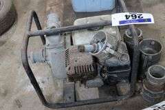 GAS POWERED PUMP WITH HONDA WB20X ENGINE