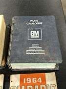 1964 & 1965 GM PARTS CATALOGUES & 1964 GM RADIO SERVICE MANUALS