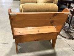 WOODEN BENCH - 32"X19"X33"
