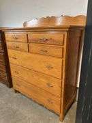 PINE CHEST OF DRAWERS - 46"X20"X55"