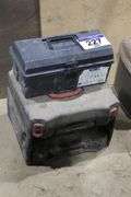 TOOLBOX WITH CONTENTS, BIT & HOLE SET