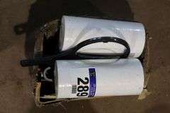 10 MICRON SPUN POLYPROPYLENE & FILTER HOUSING
