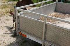 2017 MILLROAD 6'X12' SINGLE AXLE LADSCAPE TRAILER
