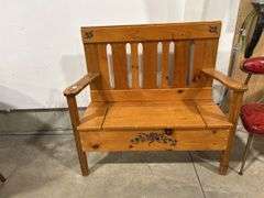 DEACONS BENCH - 45"X17"X42"