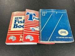 2 - 1976 & 1 - 1977 CHEVROLET FISHER BODY SERVICE MANUALS