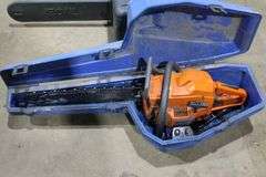 HUSQVARNA 55 CHAINSAW WITH CASE