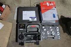 BALL JOINT SERVICE TOOL SET, BEARING RACE & SEAL SET, AIR RUST PROOFING GUN
