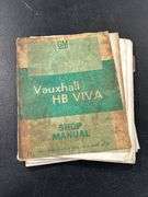 3 - 1967 & 1 -1968 GM VAUXHALL SHOP MANUALS