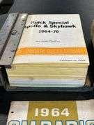 1964 & 1965 GM PARTS CATALOGUES & 1964 GM RADIO SERVICE MANUALS
