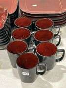 GROUP OF PLATES, BOWLS & MUGS