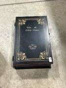 2 SMALL STORAGE BOXES & TAROT CARDS