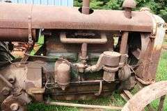 ALLIS CHALMERS E 20-35 TRACTOR ON STEEL