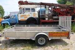 2017 MILLROAD 6'X12' SINGLE AXLE LADSCAPE TRAILER