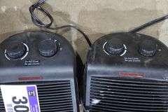 2 ELECTRIC HEATERS
