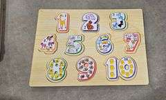 2 WIRE PUZZLE HOLDERS & 9 PUZZLES - ALL COMPLETE