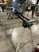 MASTERCRAFT HAWKEYE 10" SLIDING COMPOUND MITRE SAW & STAND