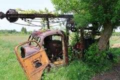 VINTAGE DRILLING TRUCK