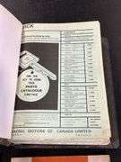 1964 & 1965 GM PARTS CATALOGUES & 1964 GM RADIO SERVICE MANUALS