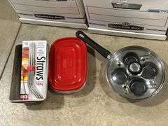 3 BOXES OF ASSORTED KITCHEN ITEMS
