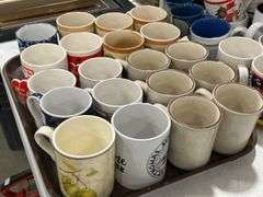 LARGE GROUP OF MUGS