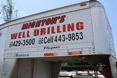 2008 EBY 20' ALUMINUM 5TH WHEEL STOCK TRAILER