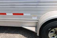 2008 EBY 20' ALUMINUM 5TH WHEEL STOCK TRAILER