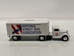 ERTL NATIONAL STREET ROD ASSOCIATION 1937 FORD TRUCK BANK