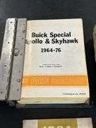 1964 & 1965 GM PARTS CATALOGUES & 1964 GM RADIO SERVICE MANUALS