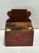 WOODEN COLLECTION BOX