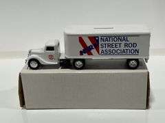 ERTL NATIONAL STREET ROD ASSOCIATION 1937 FORD TRUCK BANK